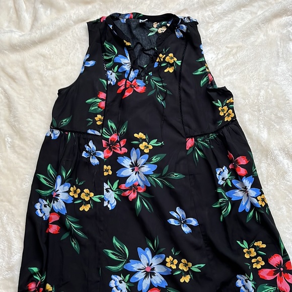 Old Navy floral dress sz XL - Picture 2 of 7
